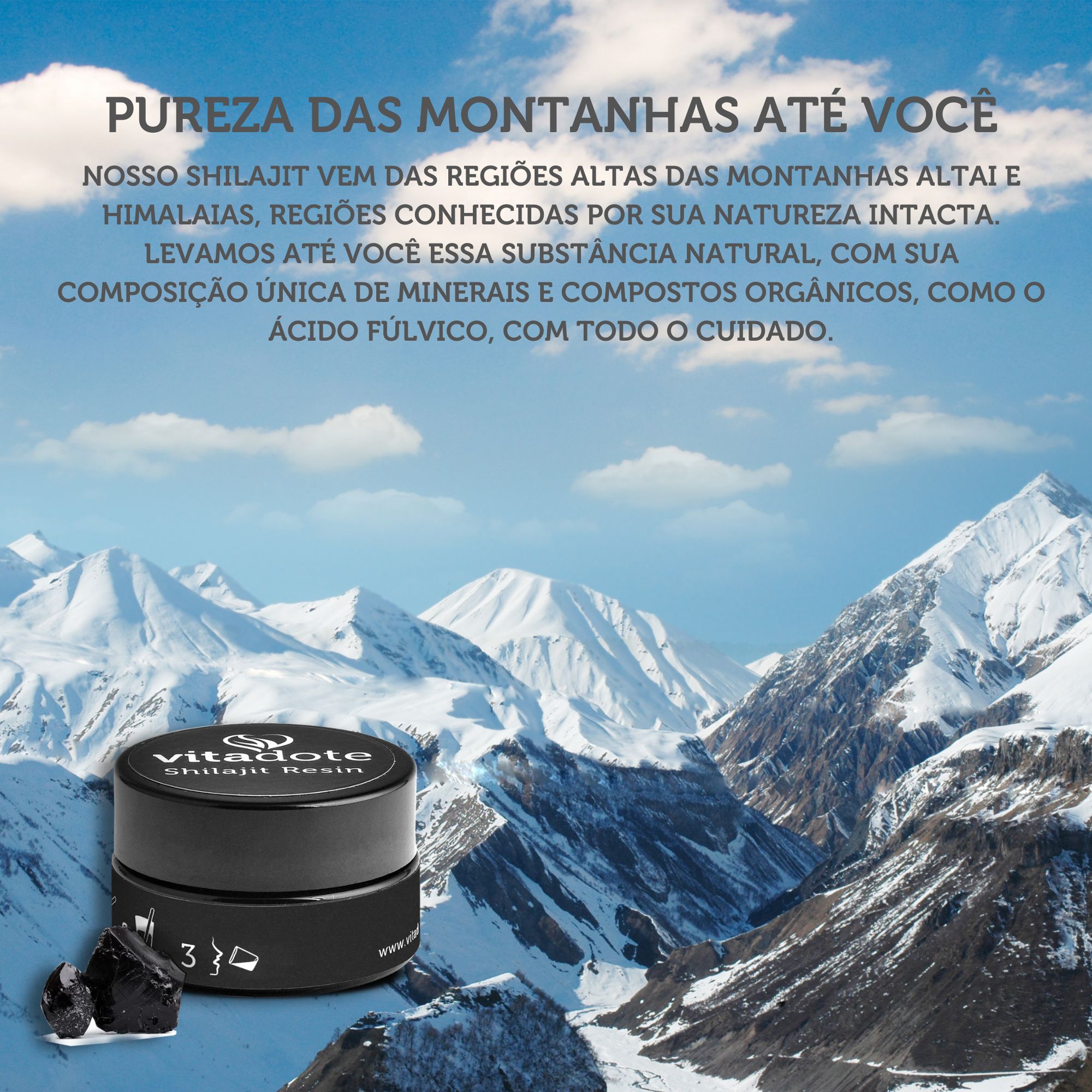 Shilajit para antienvelhecimento e saúde da pele